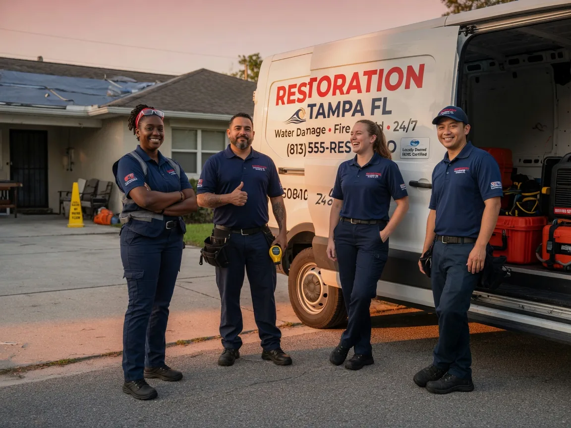 Water Damage Restoration company in Ganado, TX